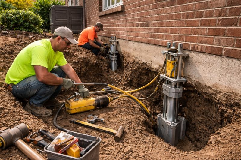 Settling Foundation Service in New Preston Marble Dale, CT
