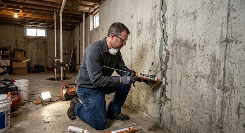 Structural Crack Repair in Newtown, CT