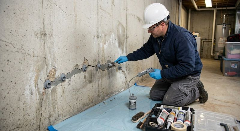 Structural Crack Repair in Newtown, CT