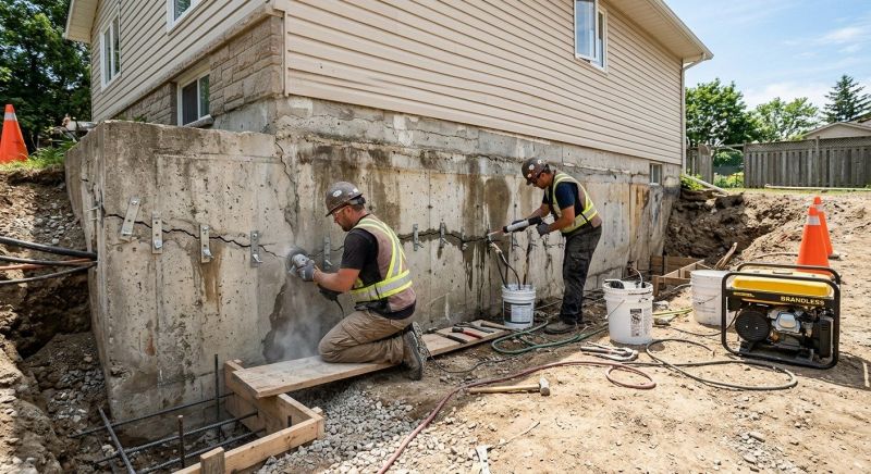 Structural Foundation Repair in Bridgewater, CT
