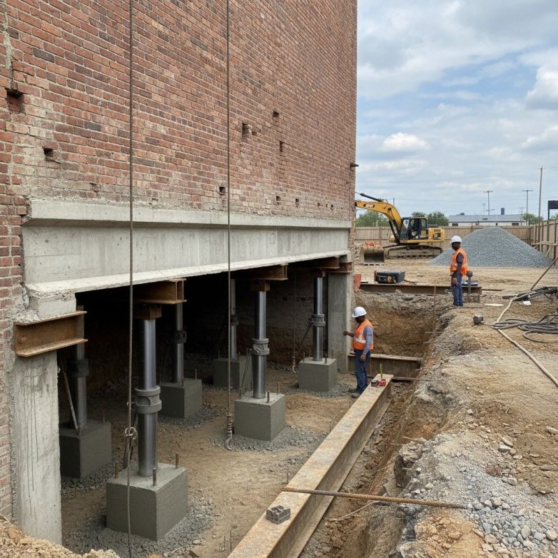 Underpinning Repair in Newtown, CT